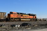 BNSF 9022 Dpu duty.